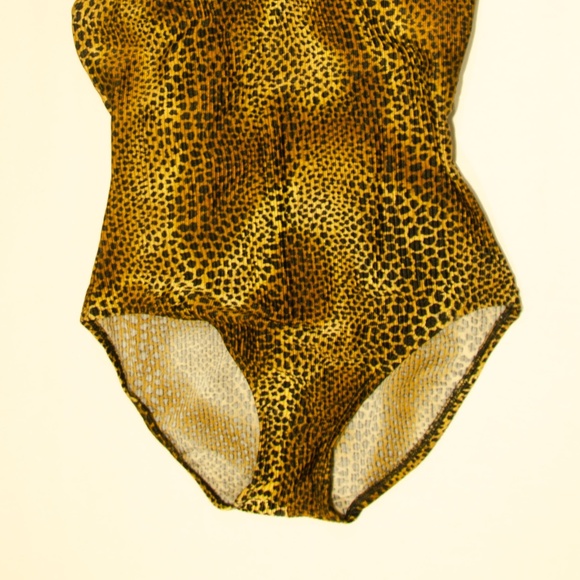 Vintage leopard print 1990's swimsuit - Picture 3 of 11